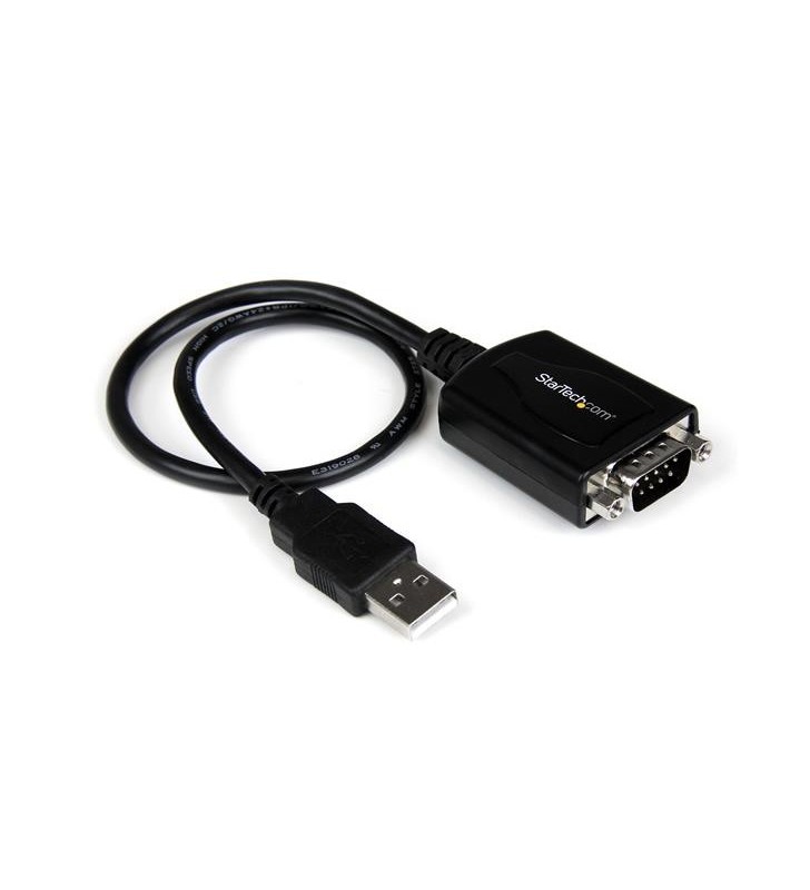 StarTech.com ICUSB232PRO cabluri prelungitoare cu mufe mamă/tată USB 2.0 A DB-9 Negru