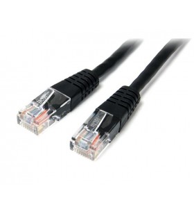 StarTech.com UTP Cat 5e 15 m cabluri de rețea Negru