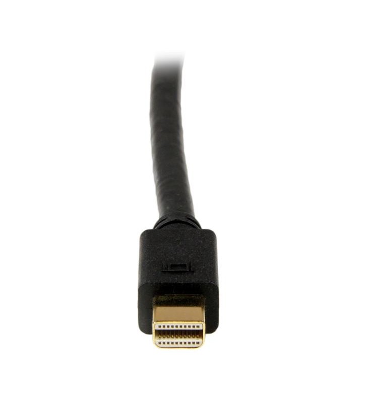 StarTech.com MDP2DVIMM10B adaptor pentru cabluri video 3 m mini DisplayPort DVI-D Negru