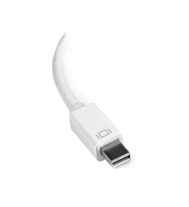 StarTech.com MDP2HD4KSW adaptor pentru cabluri video 0,15 m Mini DisplayPort HDMI Alb