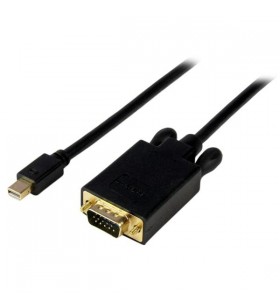 StarTech.com MDP2VGAMM10B adaptor pentru cabluri video 3 m mini DisplayPort VGA (D-Sub) Negru