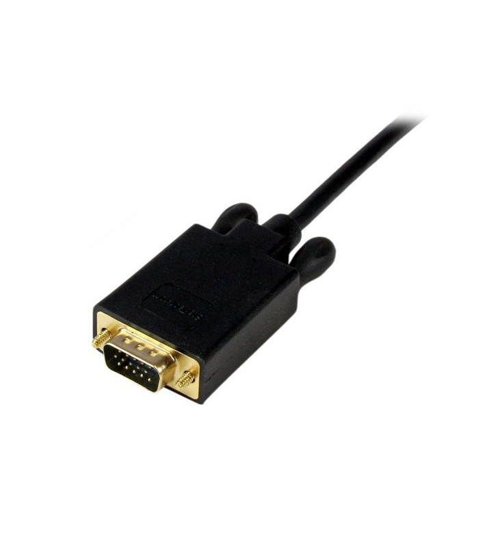 StarTech.com MDP2VGAMM10B adaptor pentru cabluri video 3 m mini DisplayPort VGA (D-Sub) Negru