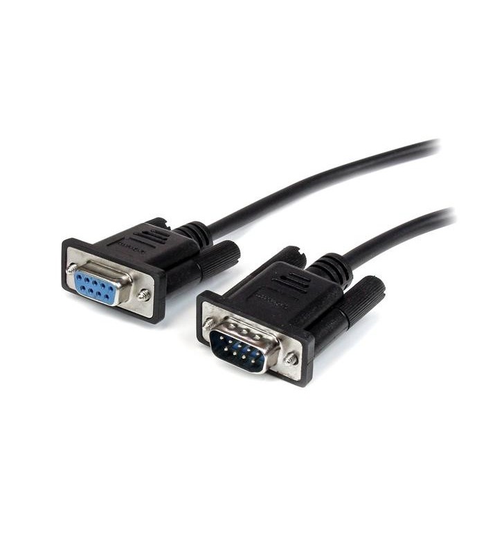 StarTech.com MXT10050CMBK cabluri seriale Negru 0,5 m DB-9