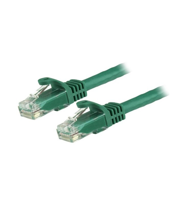 StarTech.com N6PATC15MGN cabluri de rețea 15 m Cat6 U/UTP (UTP) Verde