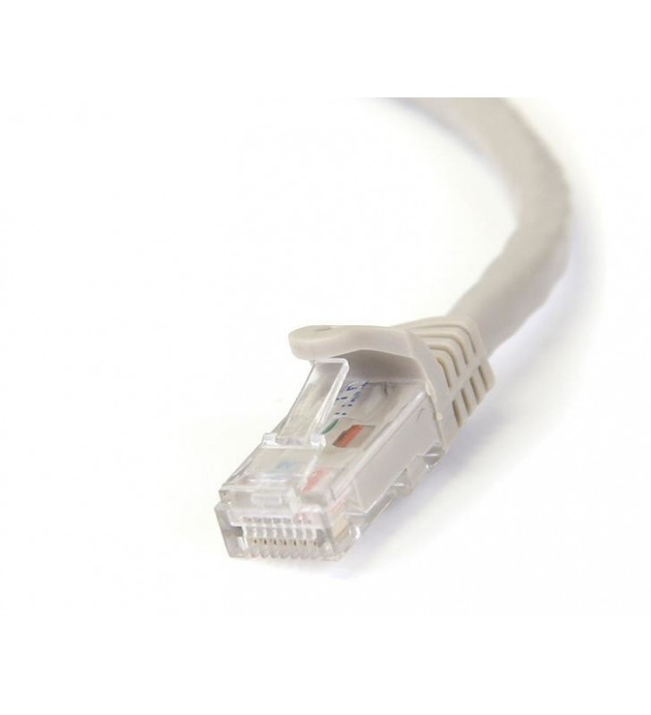 StarTech.com N6PATC15MGR cabluri de rețea 15 m Cat6 U/UTP (UTP) Gri