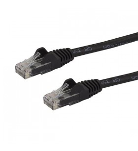 StarTech.com N6PATC1MBK cabluri de rețea 1 m Cat6 U/UTP (UTP) Negru