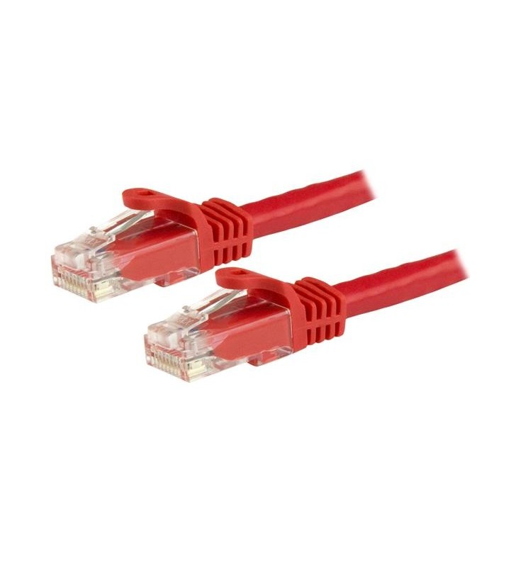 StarTech.com N6PATC1MRD cabluri de rețea 1 m Cat6 U/UTP (UTP) Roşu