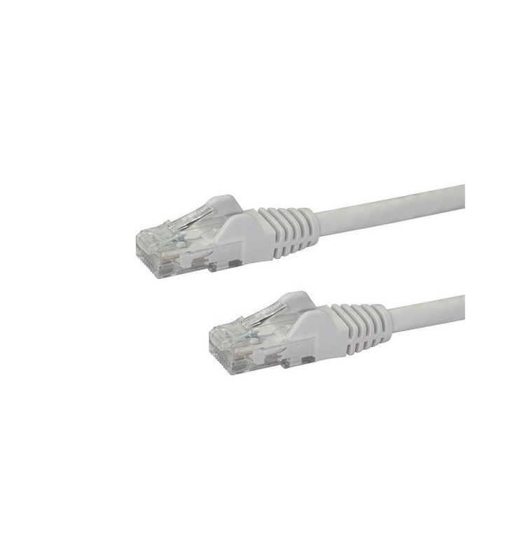 StarTech.com N6PATC1MWH cabluri de rețea 1 m Cat6 U/UTP (UTP) Alb