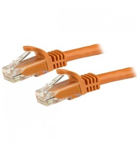 StarTech.com N6PATC3MOR cabluri de rețea 3 m Cat6 U/UTP (UTP) Portocală