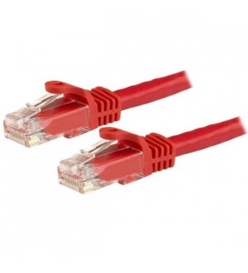 StarTech.com N6PATC3MRD cabluri de rețea 3 m Cat6 U/UTP (UTP) Roşu