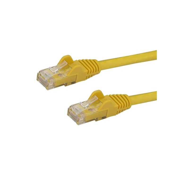 StarTech.com N6PATC5MYL cabluri de rețea 5 m Cat6 U/UTP (UTP) Galben