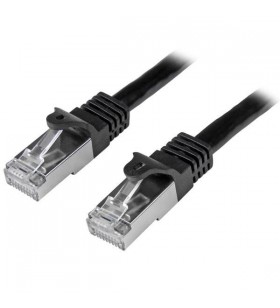 StarTech.com N6SPAT1MBK cabluri de rețea 1 m Cat6 SF/UTP (S-FTP) Negru