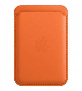 Wallet MagSafe Leather Wallet cu MagSafe - Orange pentru APPLE iPhone 14, MPPY3ZM/A