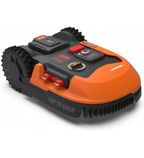 Worx Landroid Plus WR148E Robotic Lawnmower for Gardens up to 800 m² with WiFi, Bluetooth and Floating Mowing Deck.