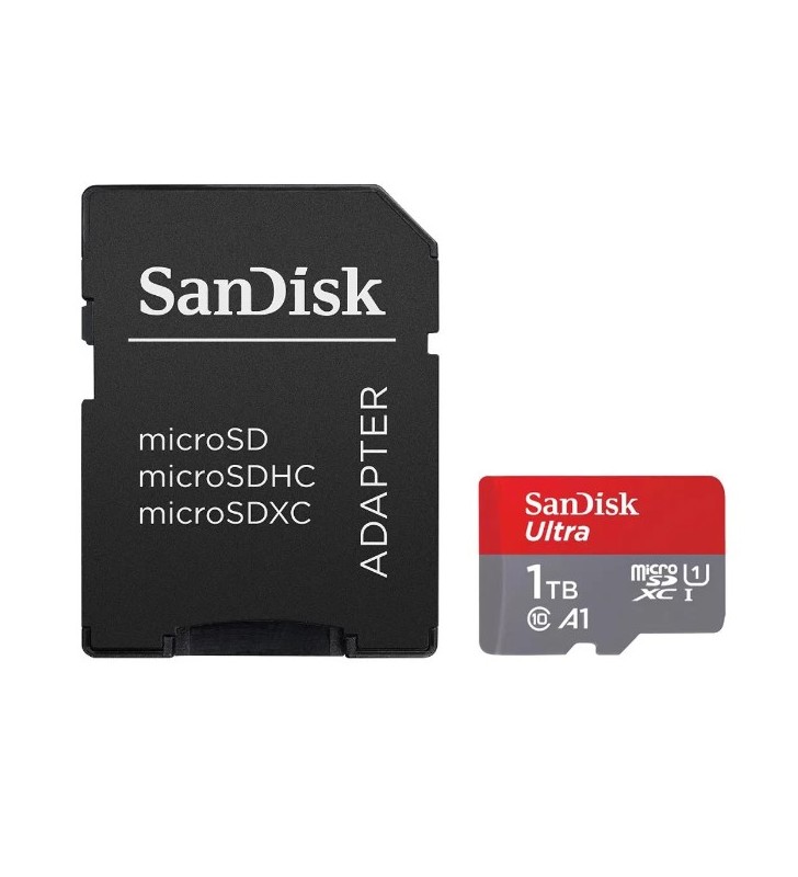 SanDisk Ultra Card MicroSDXC 1TB + Adaptor SD 150MB/s A1 Class 10 UHS-I