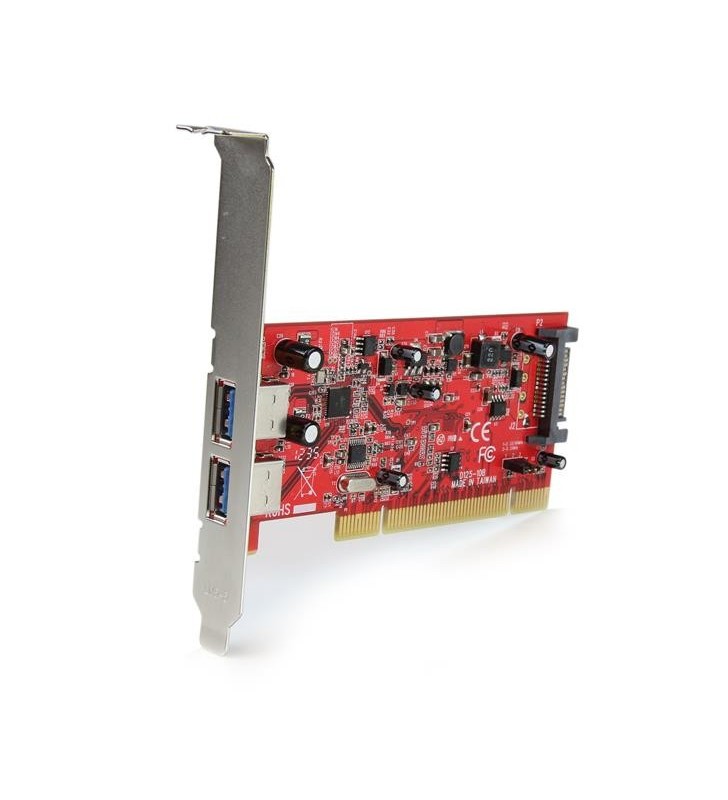 StarTech.com PCIUSB3S22 plăci/adaptoare de interfață USB 3.2 Gen 1 (3.1 Gen 1) Intern