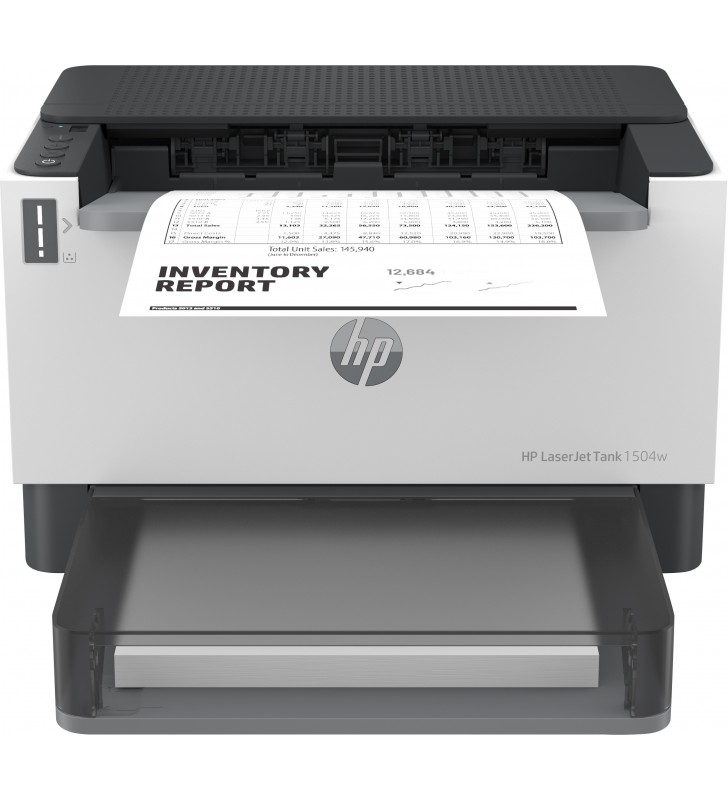 HP LaserJet Imprimantă Tank 1504w, Alb-negru, Imprimanta pentru Afaceri, Imprimare, Dimensiune compactă eficienţă energetică