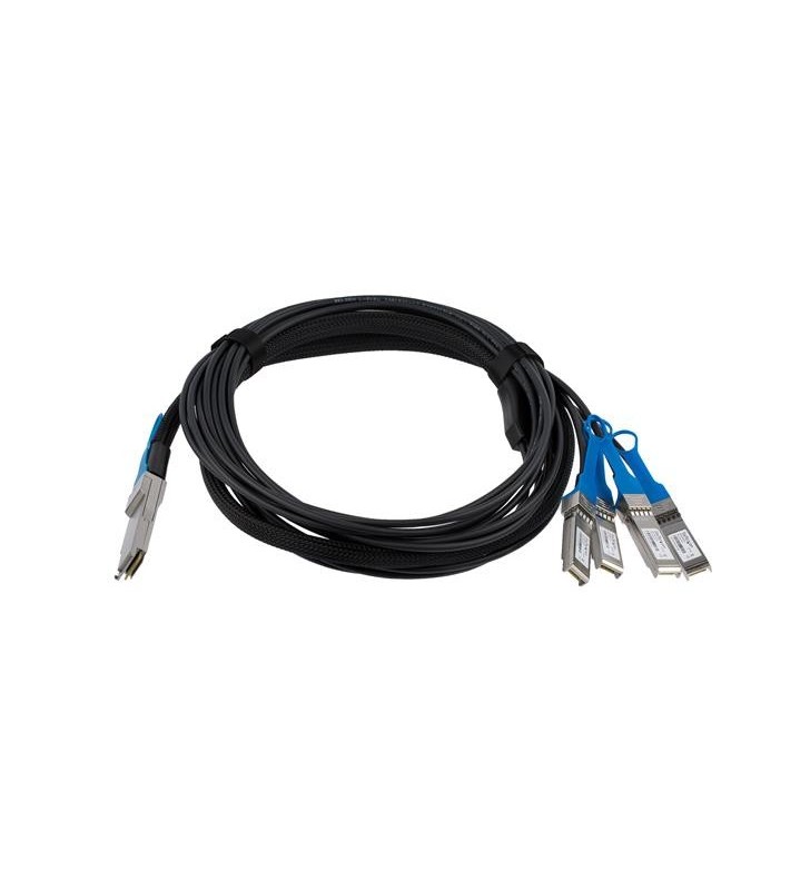 StarTech.com QSFP4SFPPC3M cabluri de rețea 1 m Negru