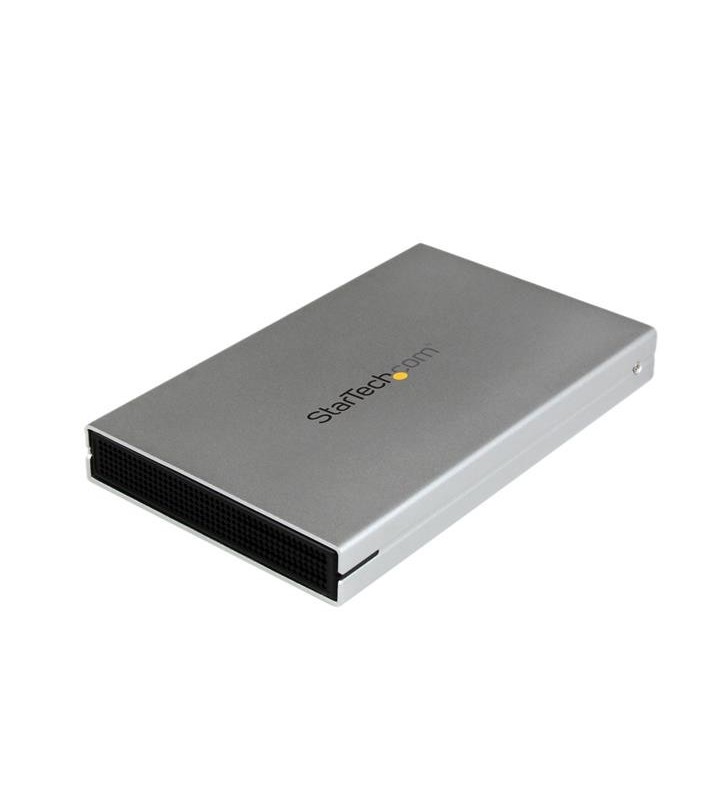 StarTech.com S251SMU33EP carcasă disc memorie 2.5" Cutie protecție HDD/SSD Argint