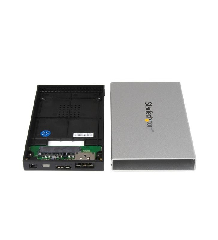 StarTech.com S251SMU33EP carcasă disc memorie 2.5" Cutie protecție HDD/SSD Argint
