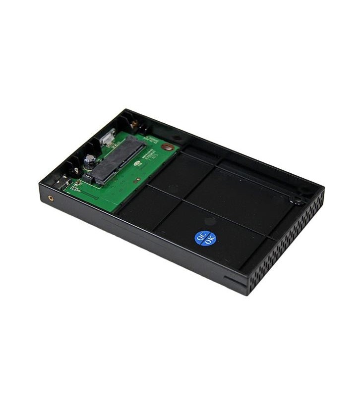 StarTech.com S2510BMU33 carcasă disc memorie 2.5" Carcasă HDD Negru Alimentare prin USB
