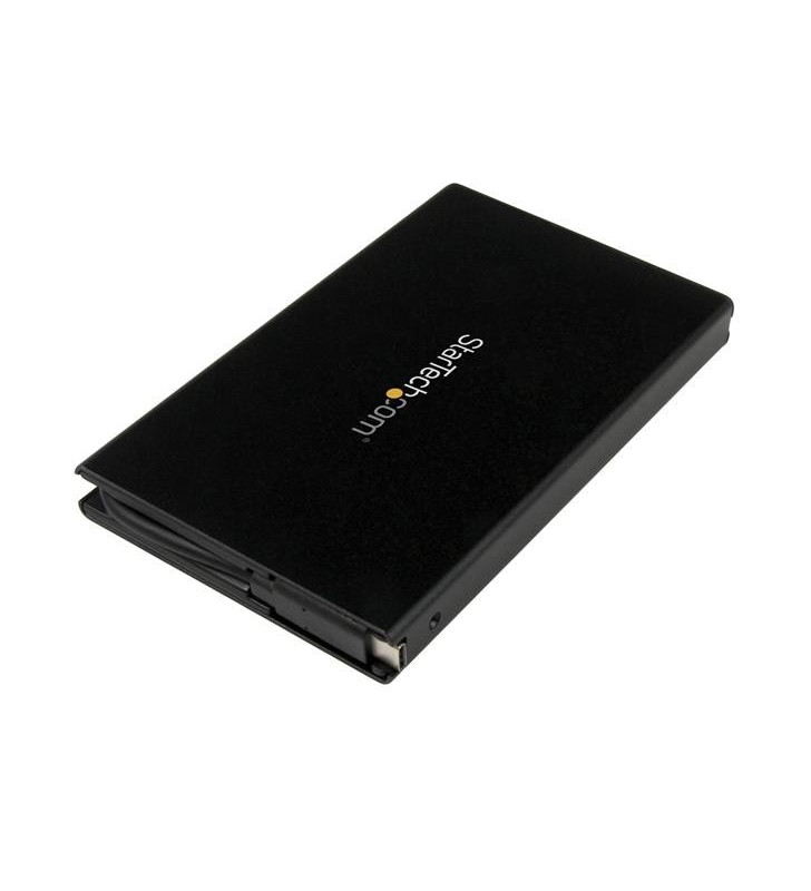 StarTech.com S251BU31C3CB carcasă disc memorie 2.5" Cutie protecție HDD/SSD Negru