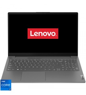 Laptop Lenovo 15.6'' V15 G2 ITL, FHD, Procesor Intel® Core™ i7-1165G7 (12M Cache, up to 4.70 GHz, with IPU), 8GB DDR4, 512GB SSD, Intel Iris Xe, No OS, Black