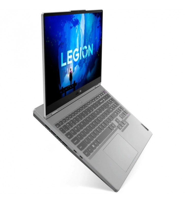 Laptop Lenovo Gaming 15.6'' Legion 5 15IAH7H, FHD IPS 144Hz, Procesor Intel® Core™ i5-12500H (18M Cache, up to 4.50 GHz), 16GB DDR5, 512GB SSD, GeForce RTX 3060 6GB, No OS, Cloud Grey