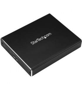 StarTech.com SM22BU31C3R carcasă disc memorie M.2 Carcasă SSD Negru