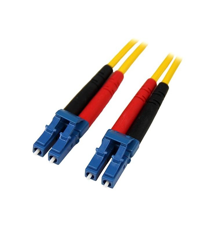 StarTech.com 10m LC/LC SM cabluri din fibră optică Galben