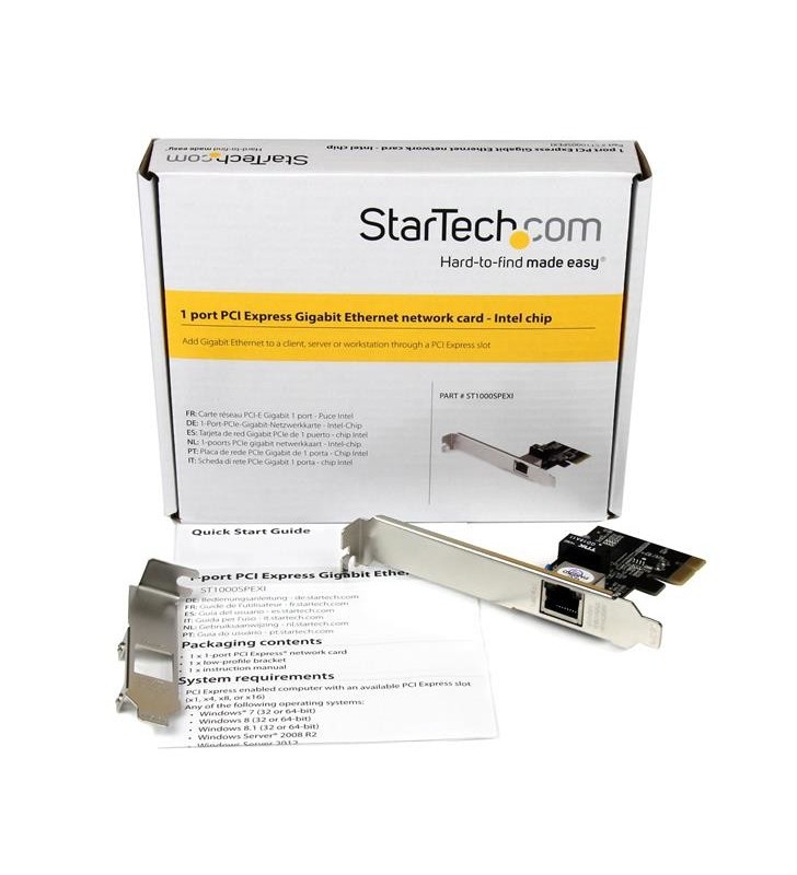 StarTech.com ST1000SPEXI plăci de rețea Ethernet 2000 Mbit/s Intern