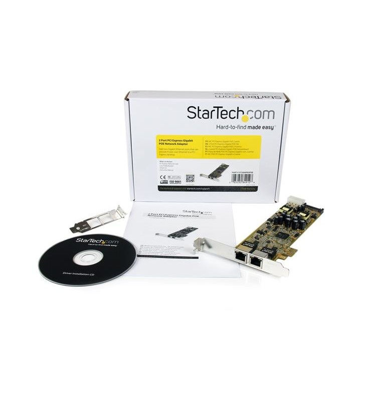 StarTech.com ST2000PEXPSE plăci de rețea Ethernet 2000 Mbit/s Intern