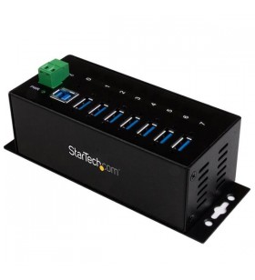 StarTech.com ST7300USBME hub-uri de interfață USB 3.2 Gen 1 (3.1 Gen 1) Type-B 5000 Mbit/s Negru