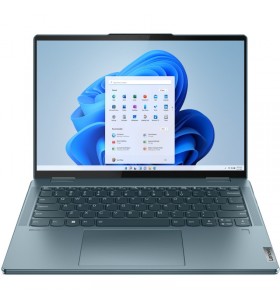 Ultrabook Lenovo 14'' Yoga 7 14ARB7, 2.8K OLED Touch 90Hz, Procesor AMD Ryzen™ 7 6800U (16M Cache, up to 4.7 GHz), 16GB DDR5, 512GB SSD, Radeon, Win 11 Home, Stone Blue