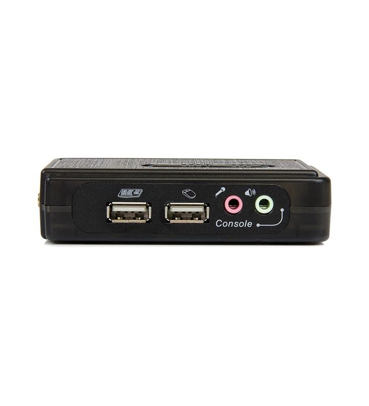 StarTech.com SV211KUSB switch-uri pentru tastatură, mouse și monitor (KVM) Negru