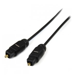 StarTech.com THINTOS15 cablu audio 4,6 m TOSLINK Negru
