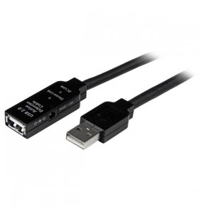 StarTech.com USB2AAEXT5M cabluri USB 5 m 2.0 USB A Negru