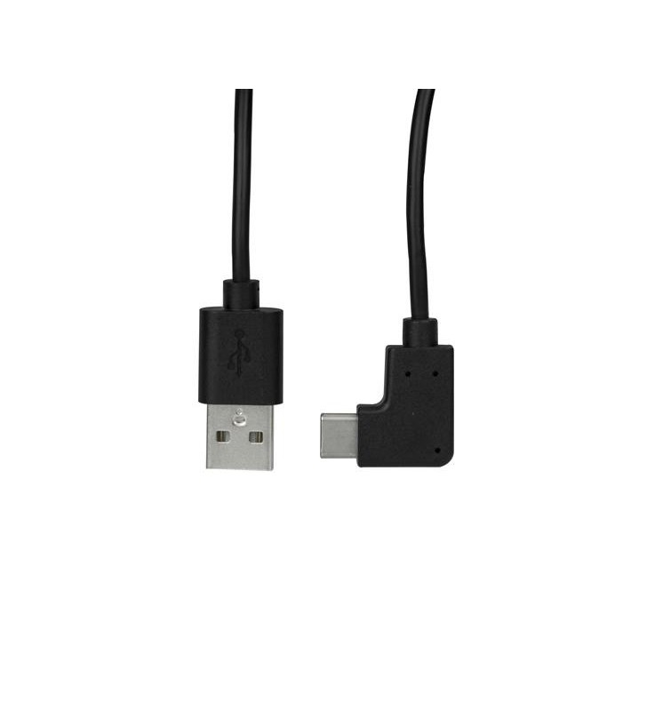 StarTech.com USB2AC1MR cabluri USB 1 m 2.0 USB A USB C Negru