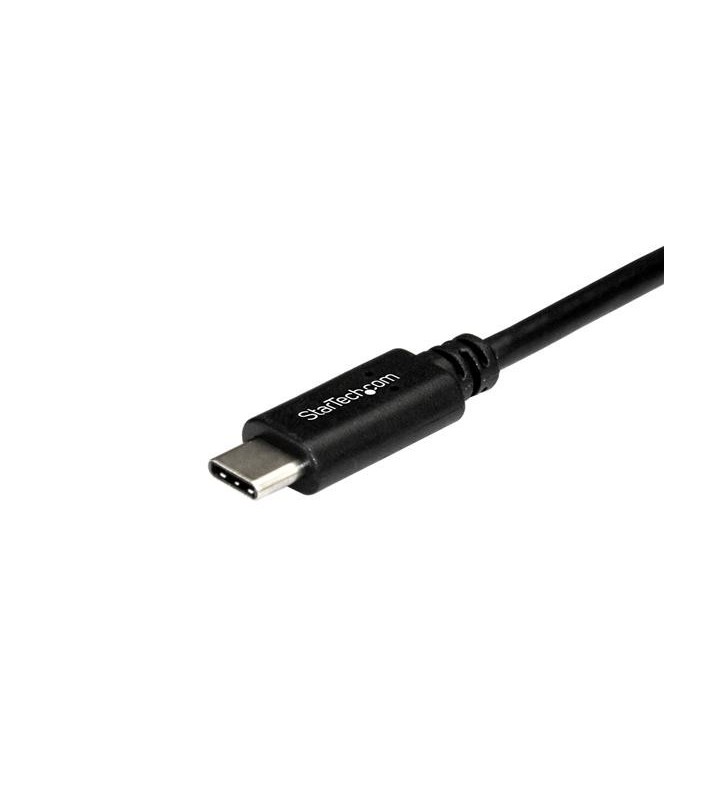 Cablu de date Startech USB2CC1MR, USB-C - USB-C, 1m, Black