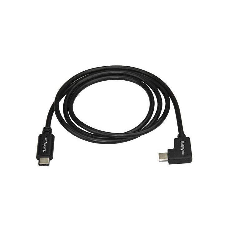Cablu de date Startech USB2CC1MR, USB-C - USB-C, 1m, Black