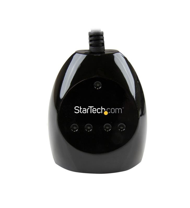 StarTech.com USB2EXT4P15M hub-uri de interfață 480 Mbit/s Negru