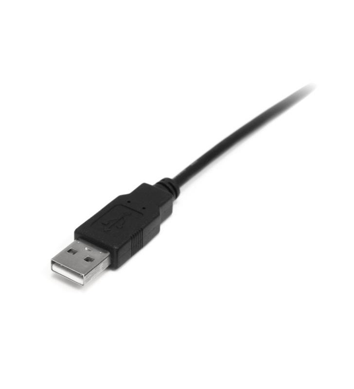 StarTech.com USB2HABM1M cabluri USB 1 m 2.0 USB A Mini-USB B Negru