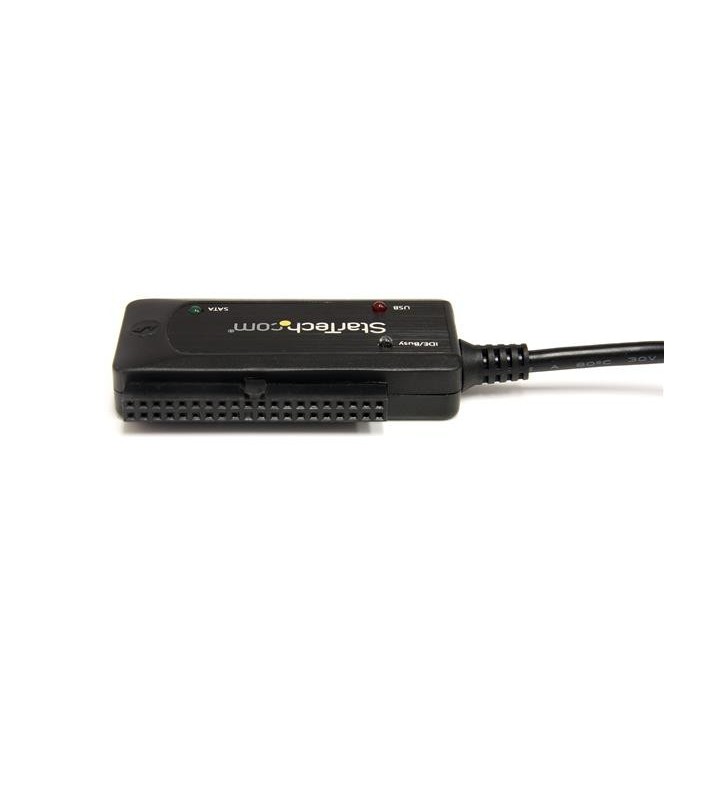 StarTech.com USB2SATAIDE cabluri prelungitoare cu mufe mamă/tată USB A IDE(40-pin) + IDE(44-pin)+ LP4 (4-pin) + SATA (7-pin) +