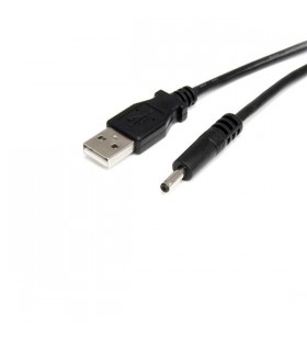StarTech.com USB2TYPEH cabluri de alimentare Negru 0,9 m USB A Barrel type H