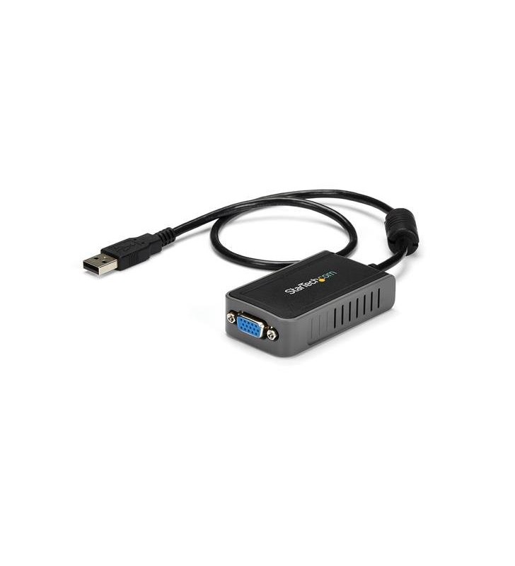 StarTech.com USB2VGAE2 adaptor grafic USB 1600 x 1200 Pixel Negru