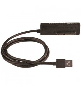 StarTech.com USB312SAT3 cabluri prelungitoare cu mufe mamă/tată USB 3.1 Type-A SATA Negru