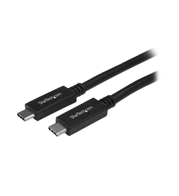 StarTech.com USB31CC50CM cabluri USB 0,5 m 3.2 Gen 2 (3.1 Gen 2) USB C Negru