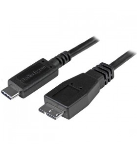 StarTech.com USB31CUB50CM cabluri USB 0,5 m 3.2 Gen 2 (3.1 Gen 2) USB C Micro-USB B Negru
