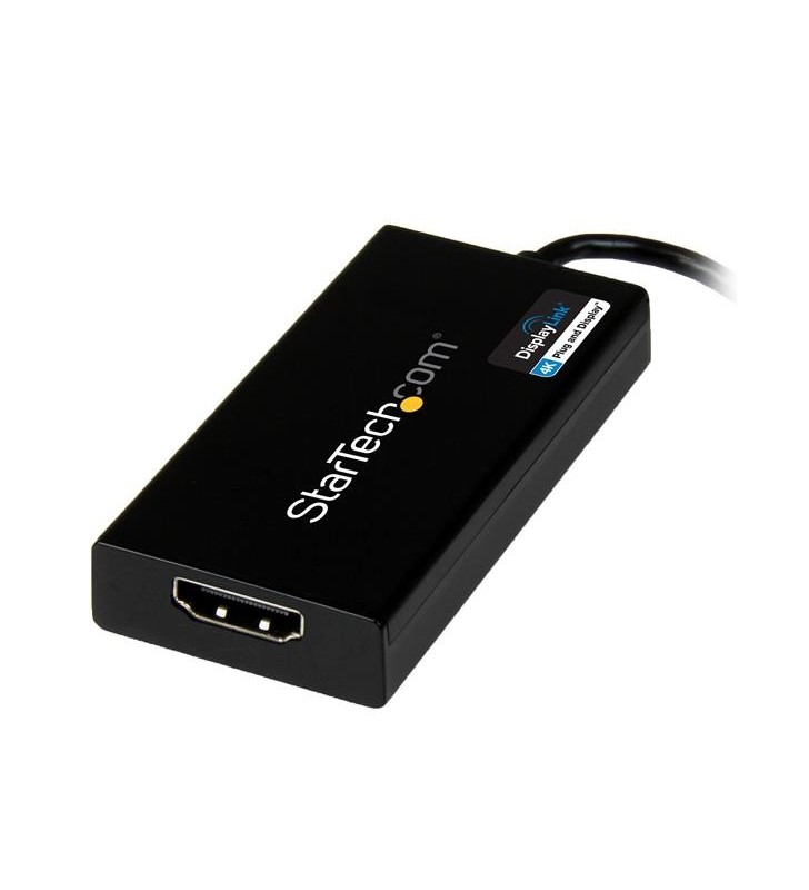StarTech.com USB32HD4K adaptor grafic USB 3840 x 2160 Pixel Negru