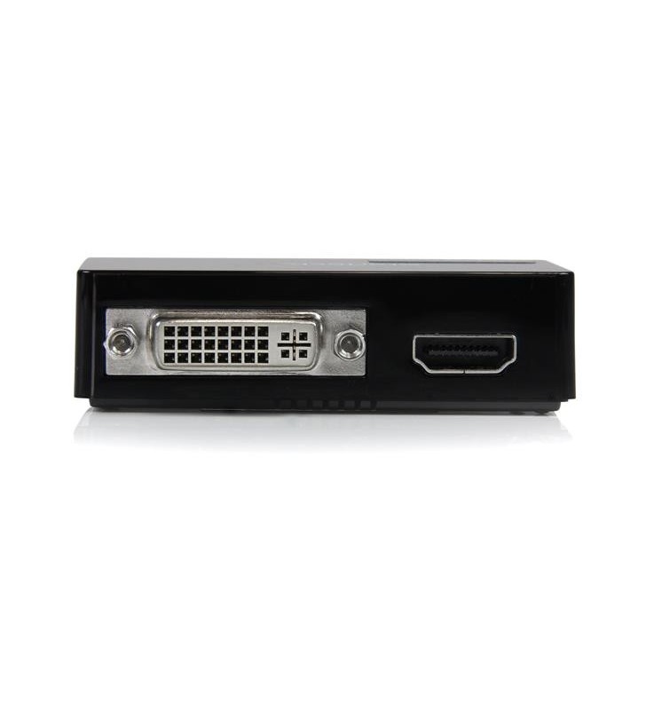 StarTech.com USB32HDDVII adaptor grafic USB 2048 x 1152 Pixel Negru